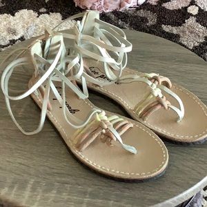 NWOB Free People La Jolla Wrap Sandals